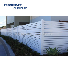 Powder Coated aluminium privacy fence